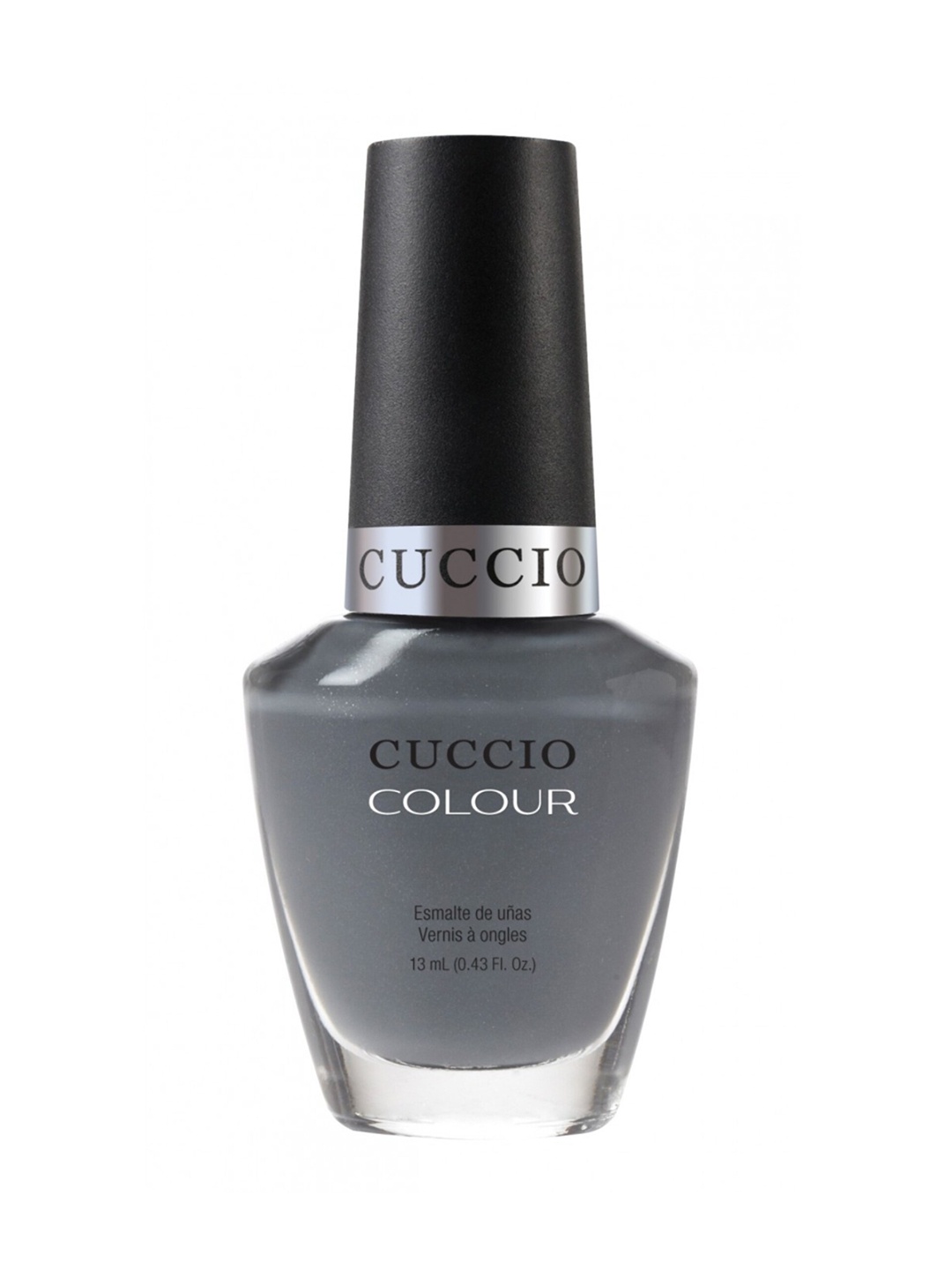 

Cuccio Soaked in Seattle Nail Polish - Cool Gray 13 ml, Grey