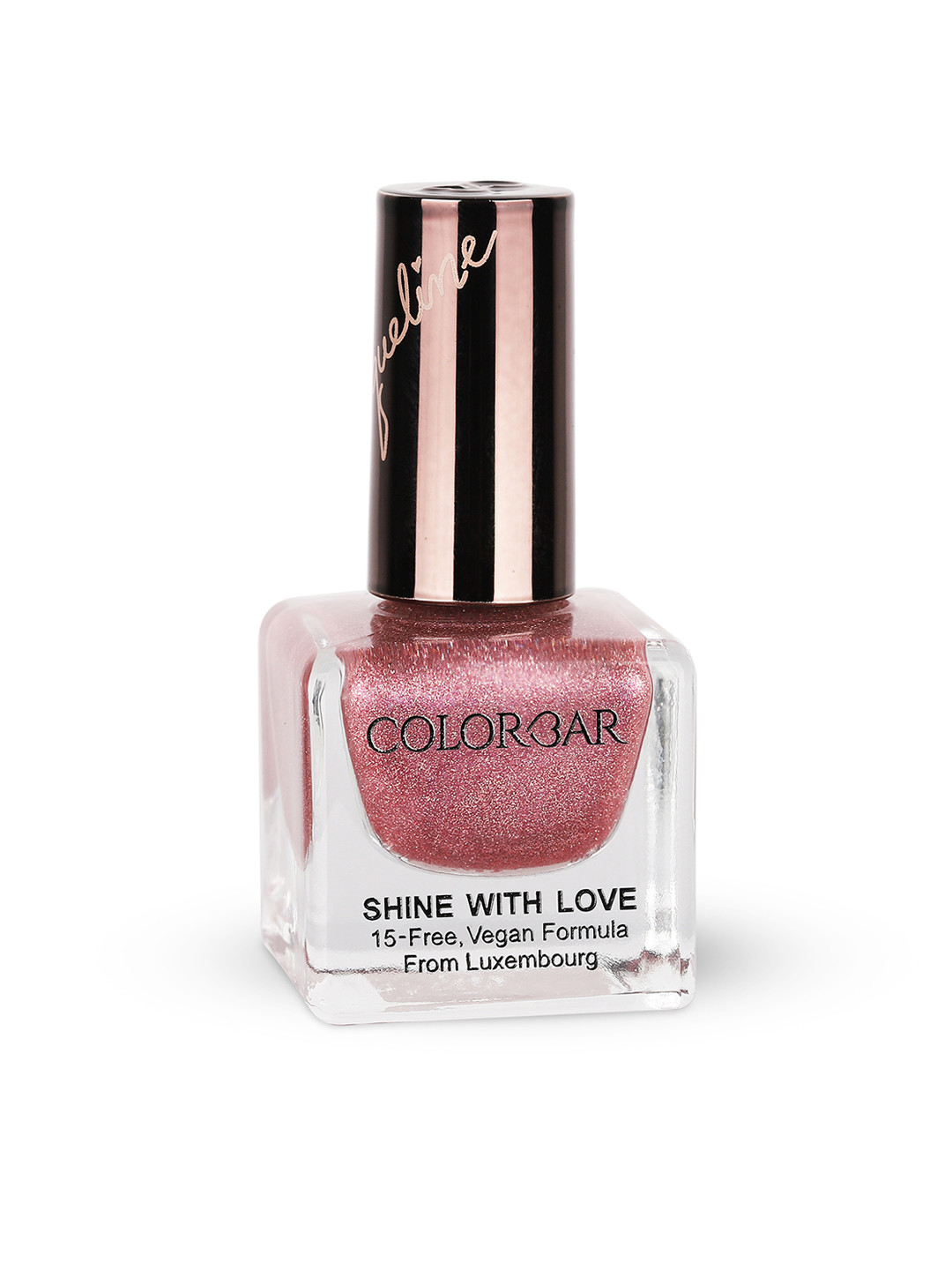 

Colorbar X Jacqueline Shine with Love Nail Lacquer-Rosy Moment 004, Rose