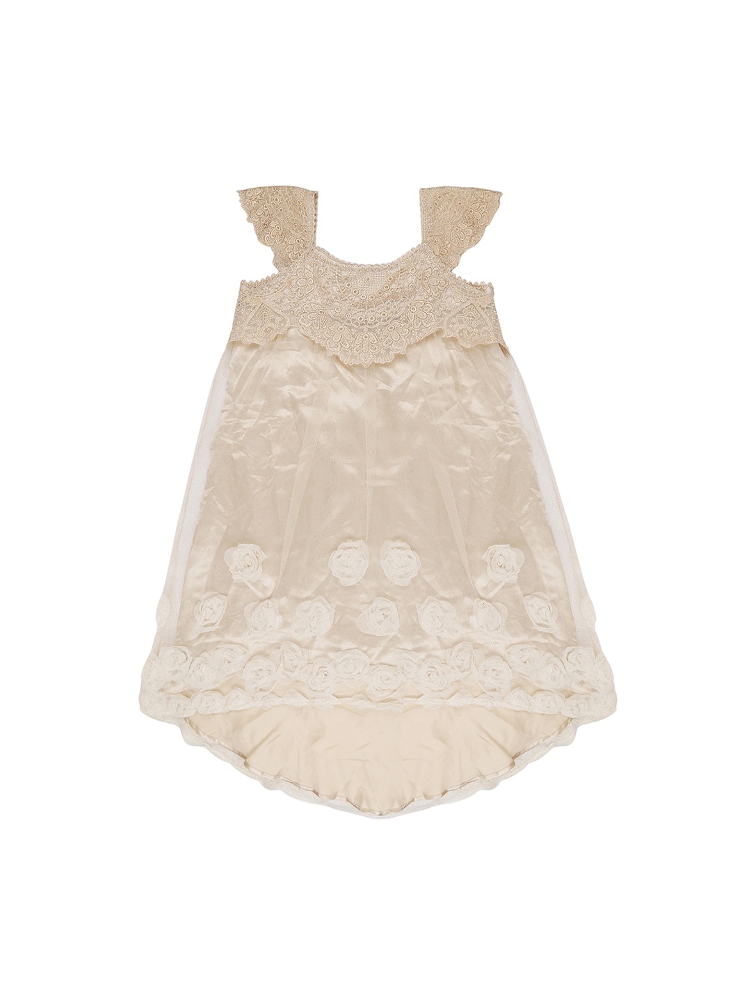 

Pantaloons Junior Girls Beige A-Line Dress