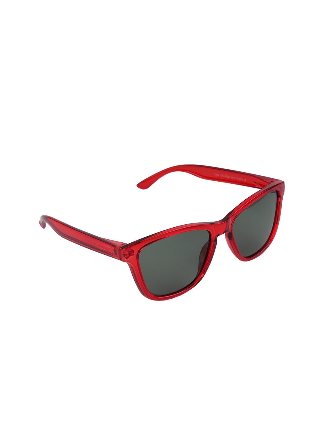 

Aeropostale Unisex Green Lens & Red Aviator Sunglasses with Polarised Lens