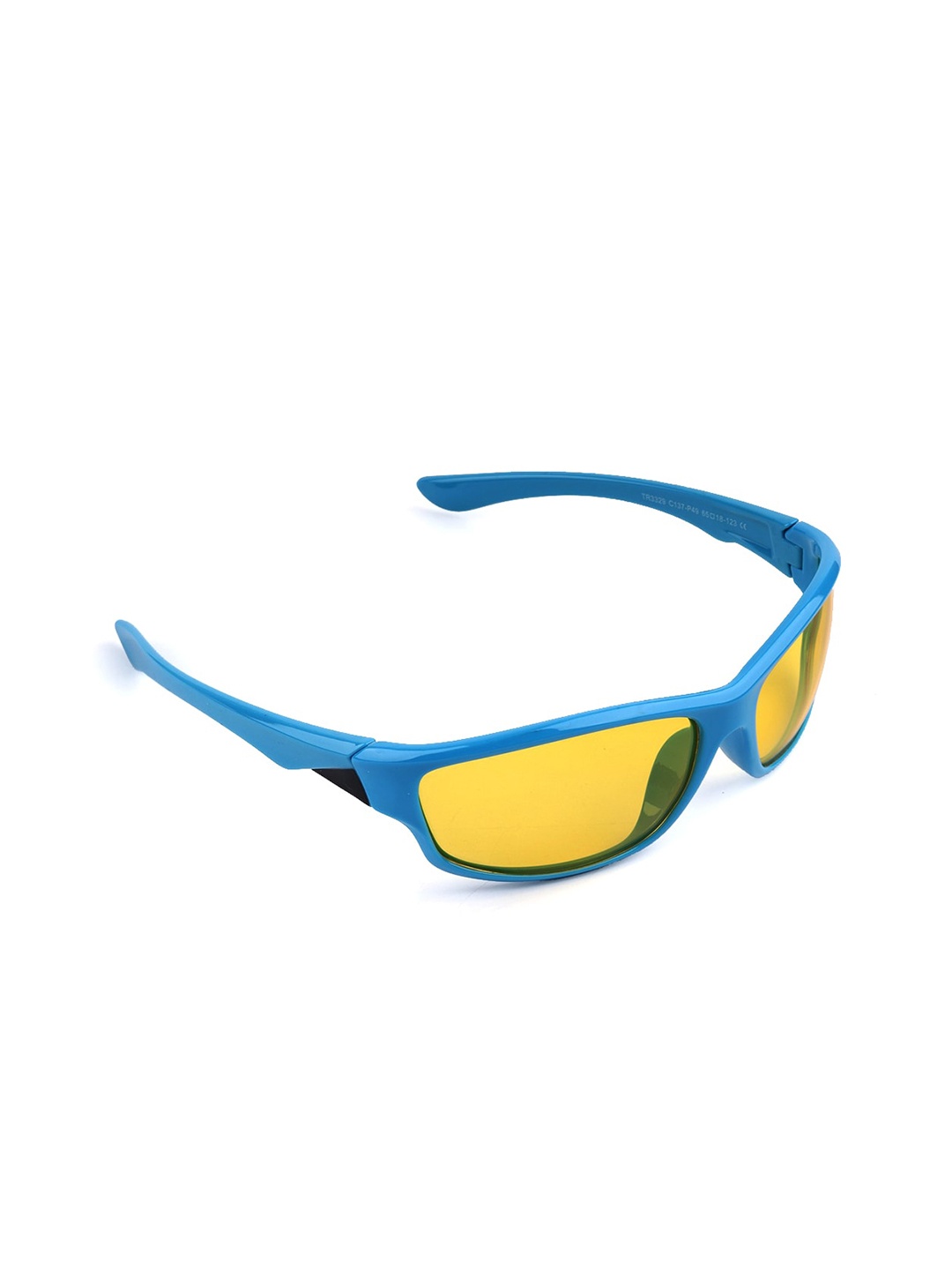 

Aeropostale Unisex Yellow Lens & Blue Sports Sunglasses with Polarised Lens