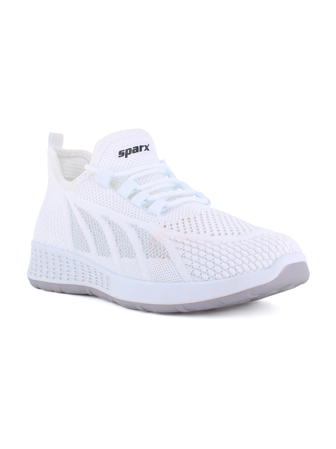 

Sparx Women White Mesh Running Non-Marking Shoes
