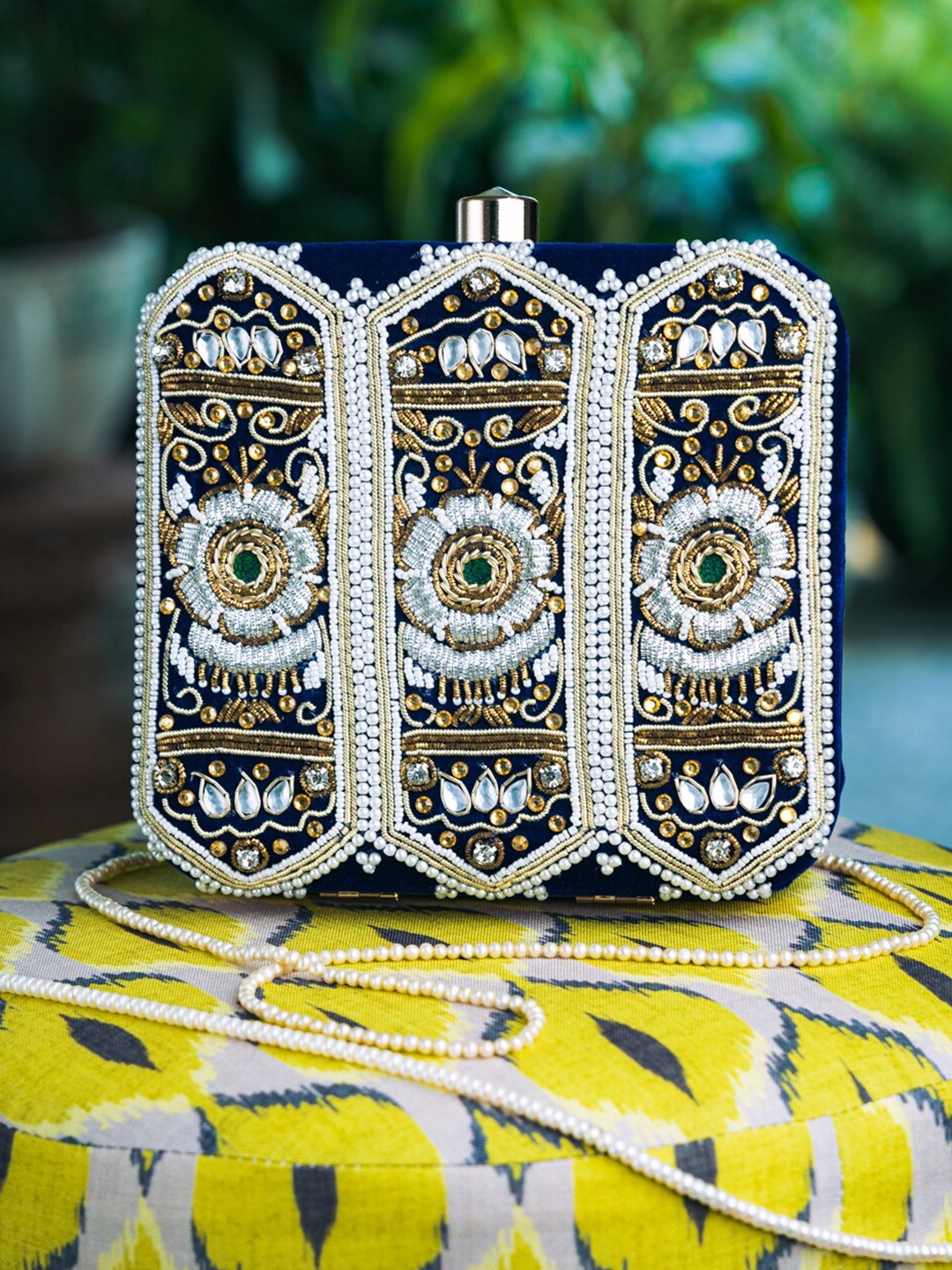 

NR By Nidhi Rathi Women Blue Embroidered