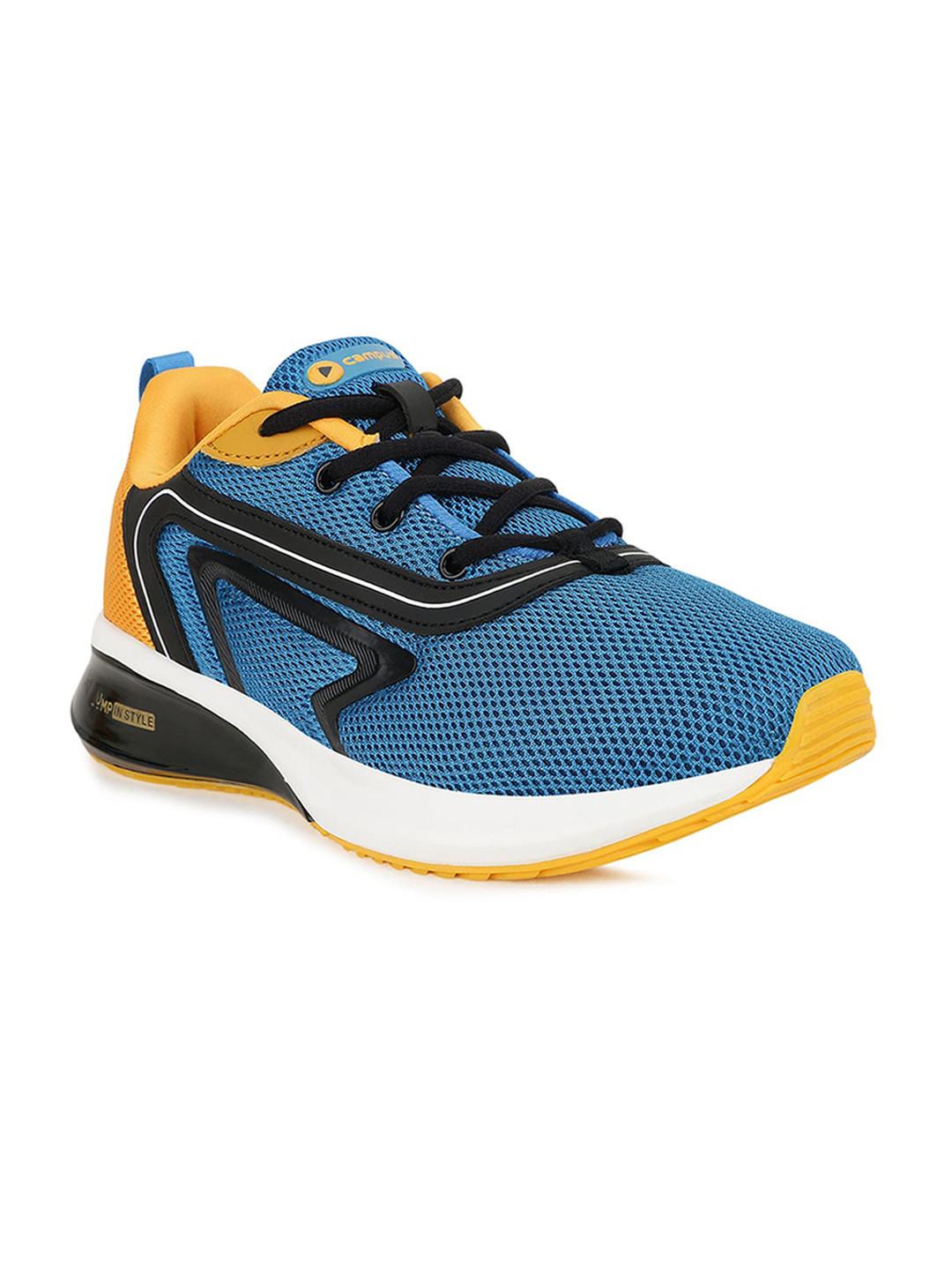 

Campus Unisex Kids Blue & Black Running Shoes