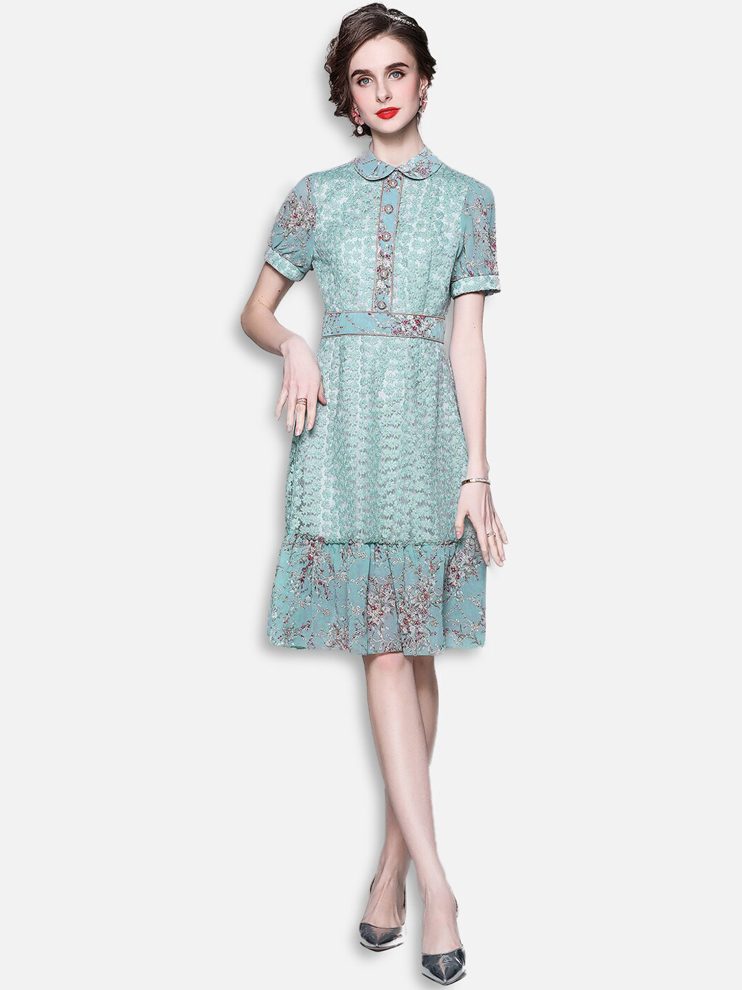 

JC Collection Blue Dress