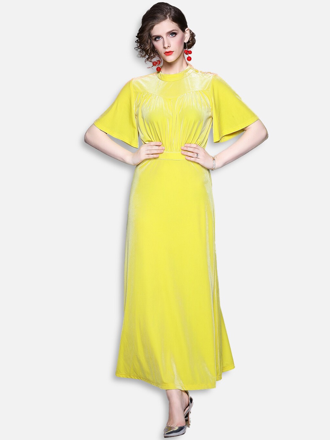 

JC Collection Yellow Maxi Dress