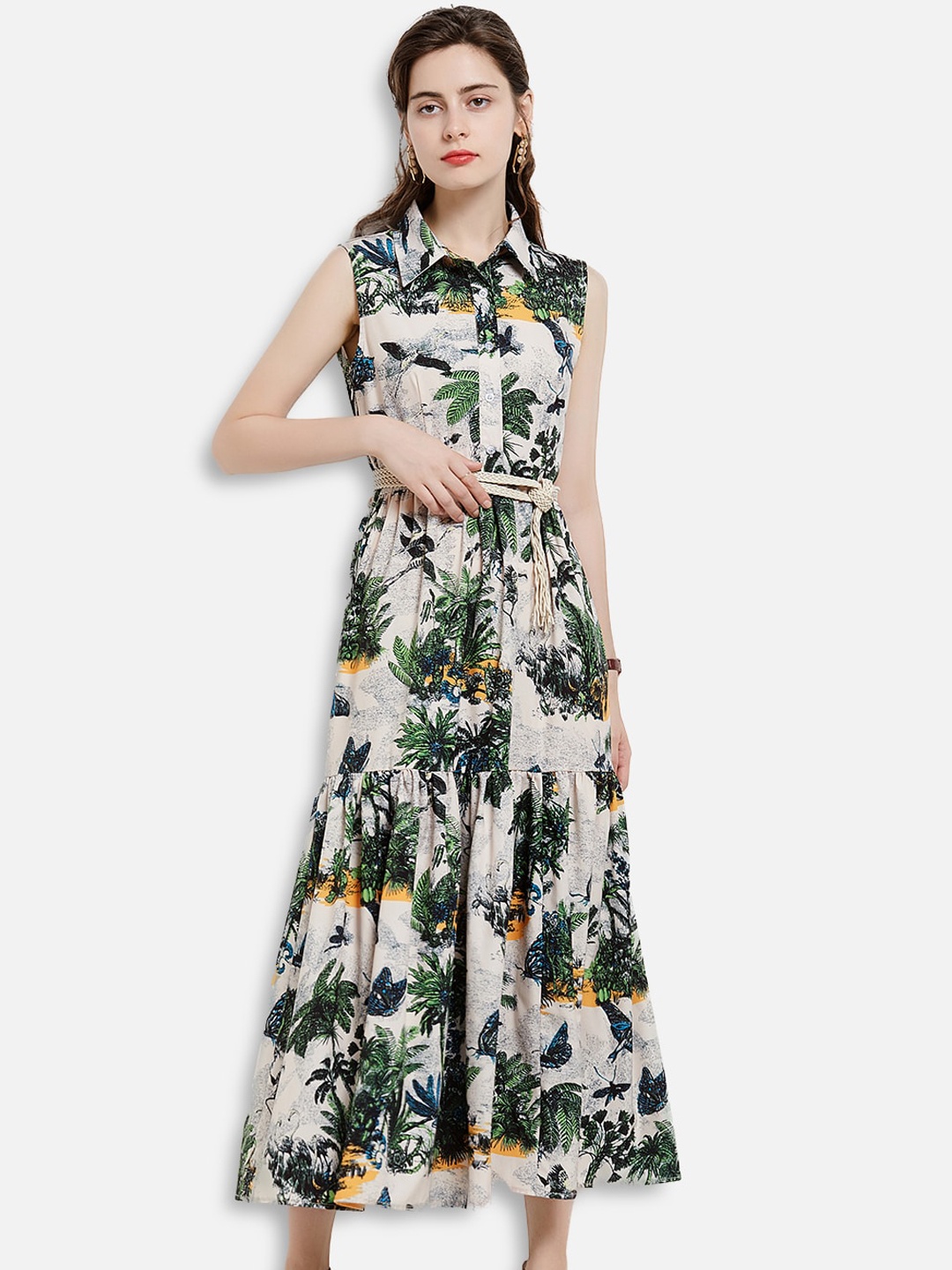 

JC Collection Multicoloured Floral Maxi Dress, Multi