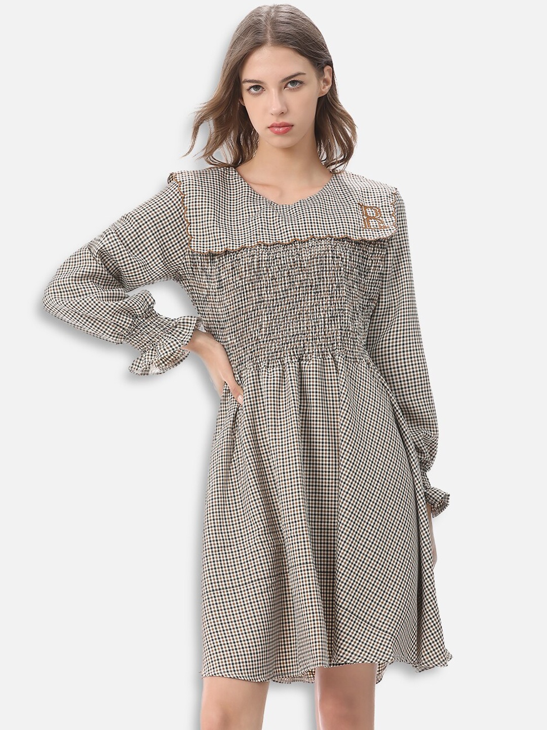 

JC Collection Coffee Brown Dress