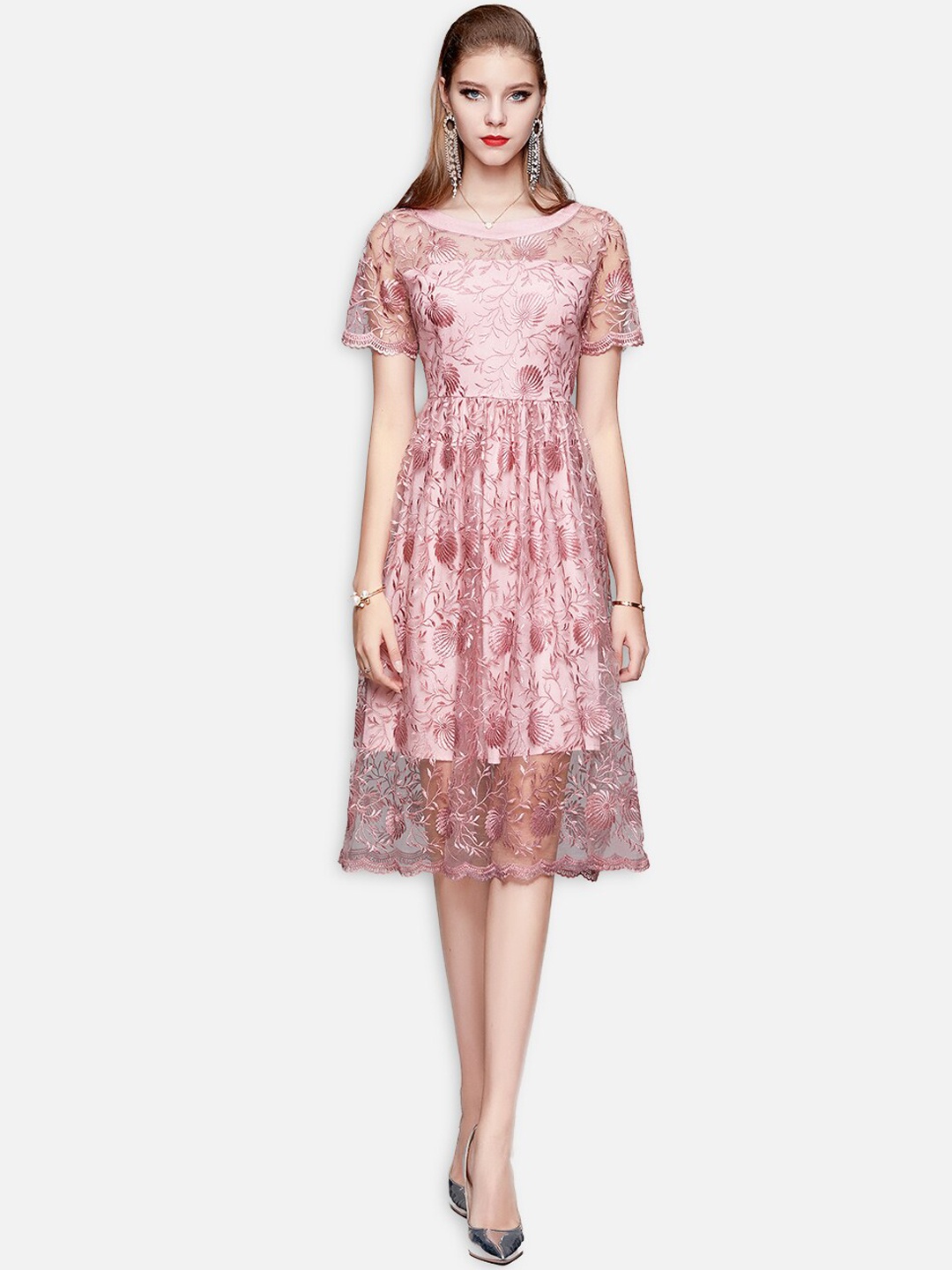 

JC Collection Pink Dress