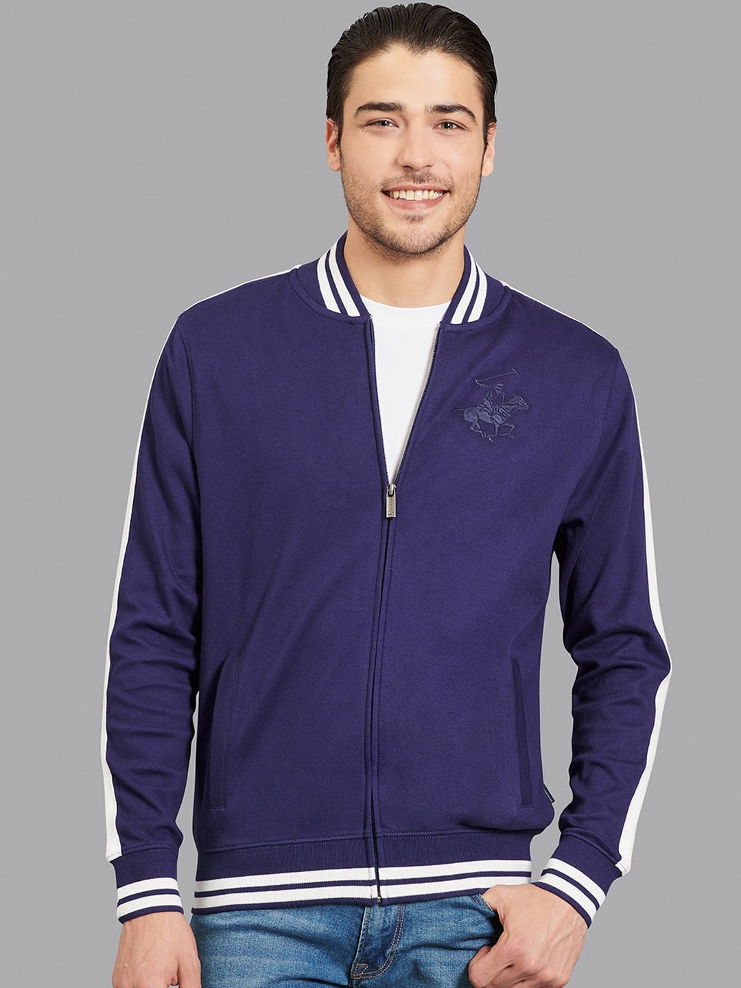 

Beverly Hills Polo Club Men Blue Sweatshirt