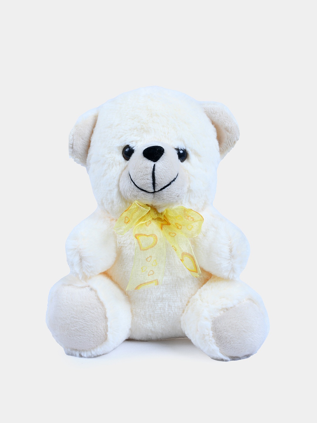 

DukieKooky Kids Cream-Toned & Black Little Soft Toy Teddy Bear