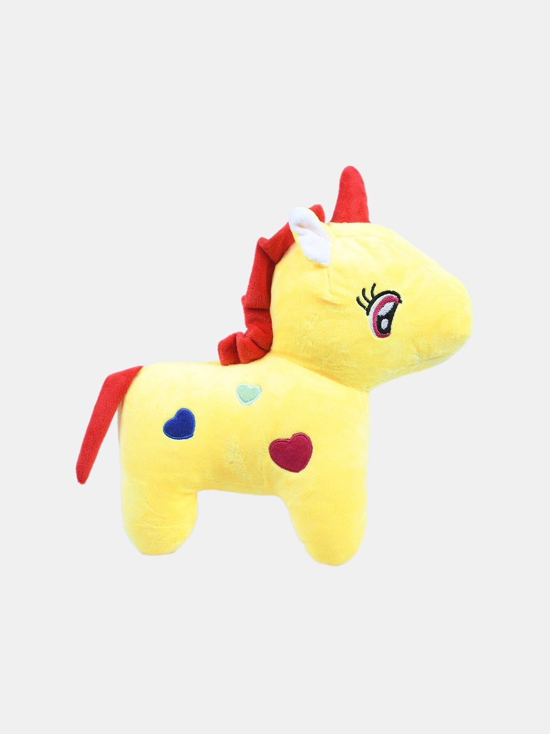 

DukieKooky Kids Yellow & Red Unicorn Soft Toy