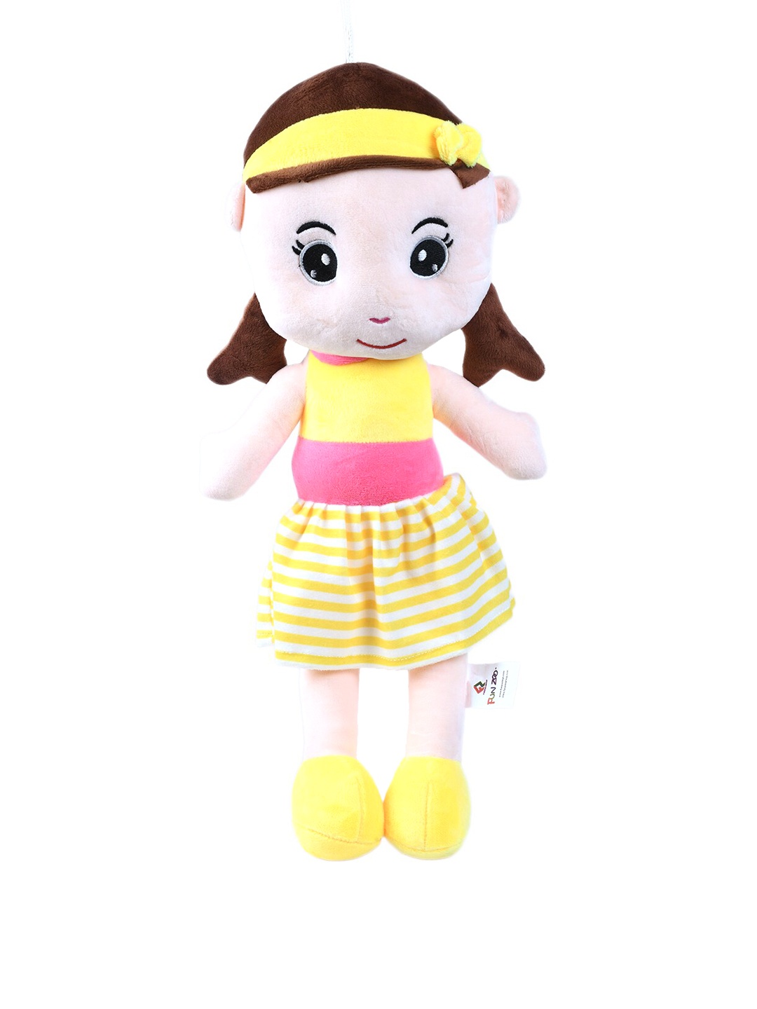

DukieKooky Kids Yellow & Pink Super Soft Doll