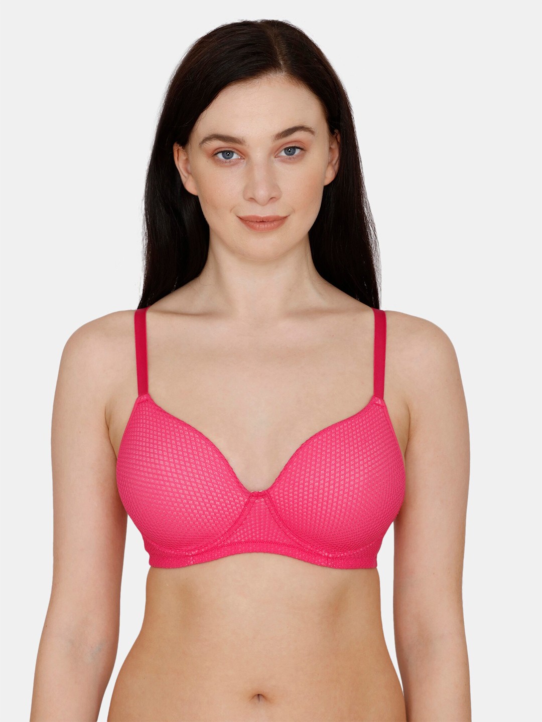 

Zivame Women Pink Padded T-shirt Bra