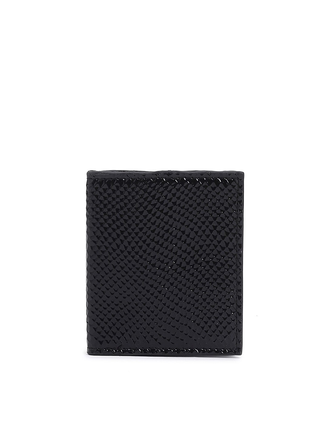 

FOREVER 21 Women Black Animal Textured Card Holder
