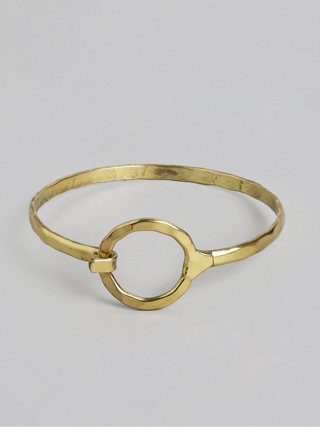 

RICHEERA Women Gold-Toned Gold-Plated Bangle-Style Bracelet