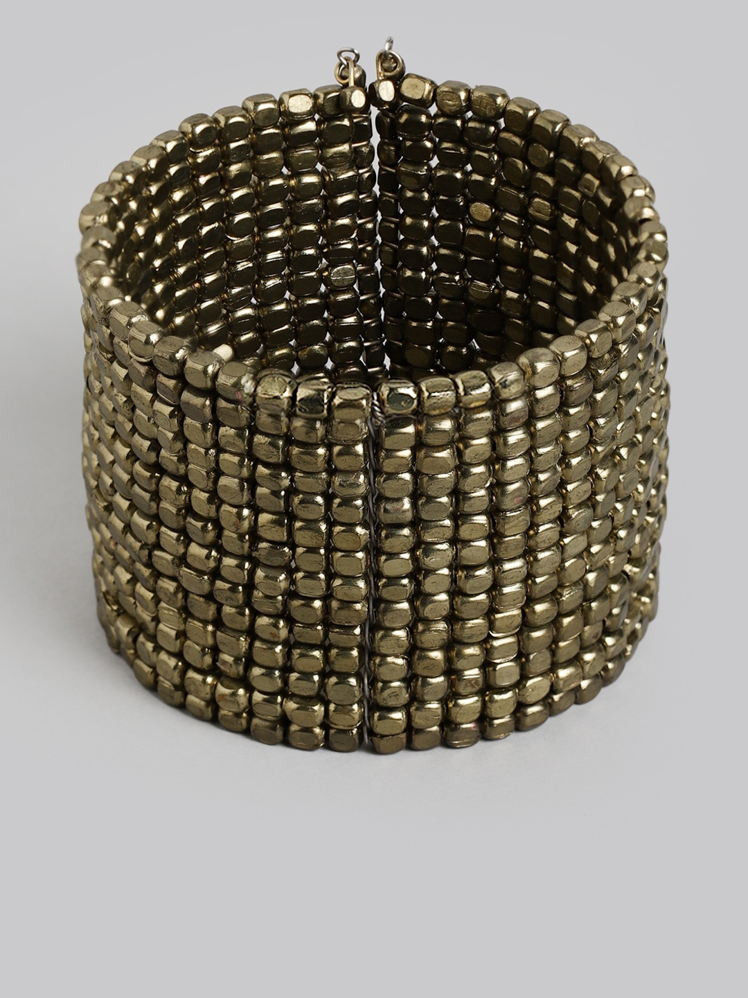 

RICHEERA Women Gold-Toned Gold-Plated Elasticated Bracelet