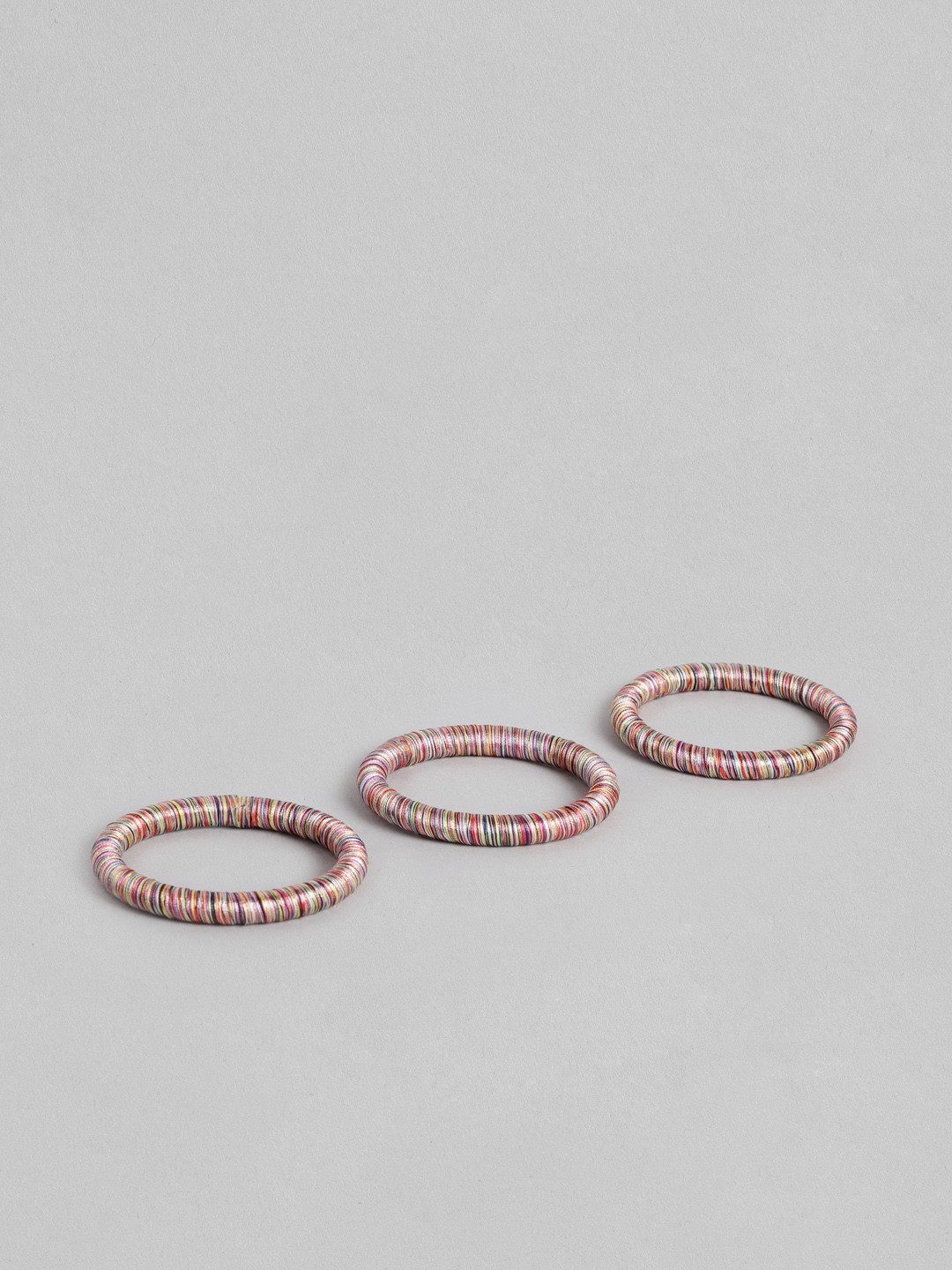 

RICHEERA Women Multicoloured Wood Ring Bracelet, Multi