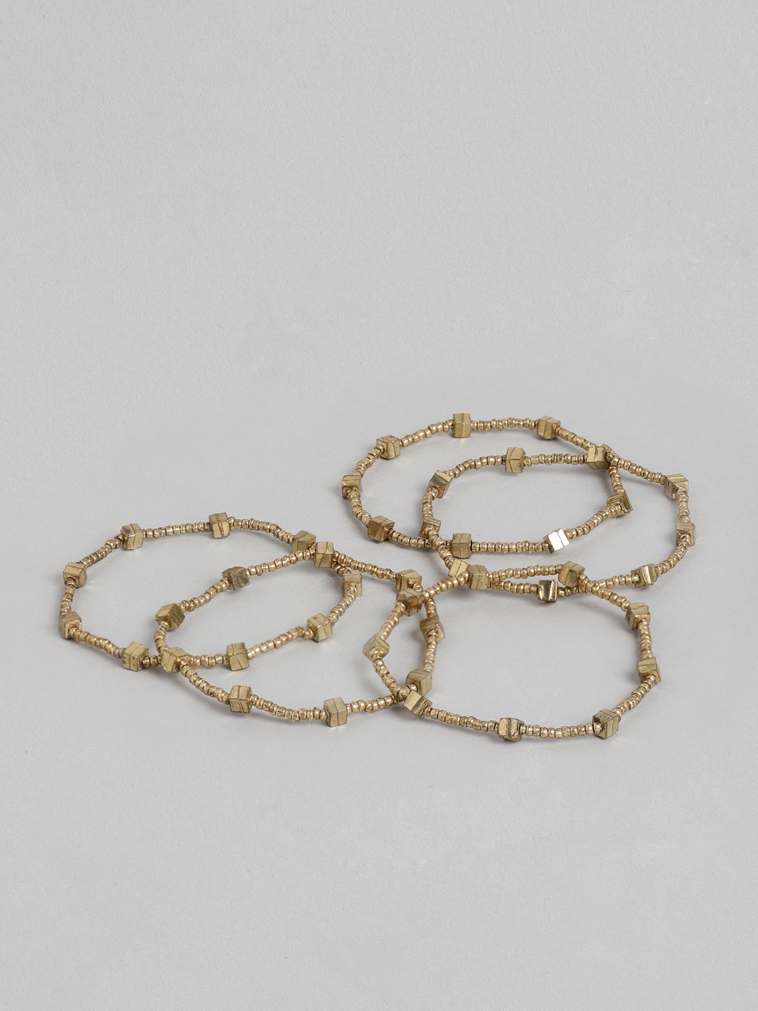 

RICHEERA Women Gold-Toned Bangle-Style Bracelet