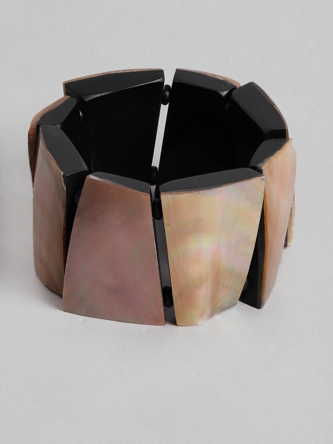 

RICHEERA Women Bronze-Toned Bangle-Style Bracelet