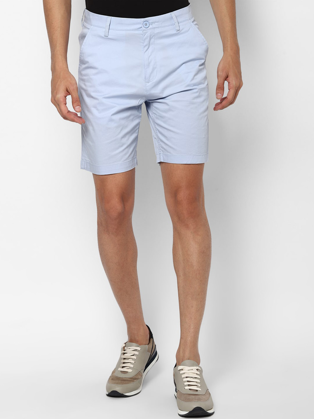 

FOREVER 21 Men Blue Cotton Shorts
