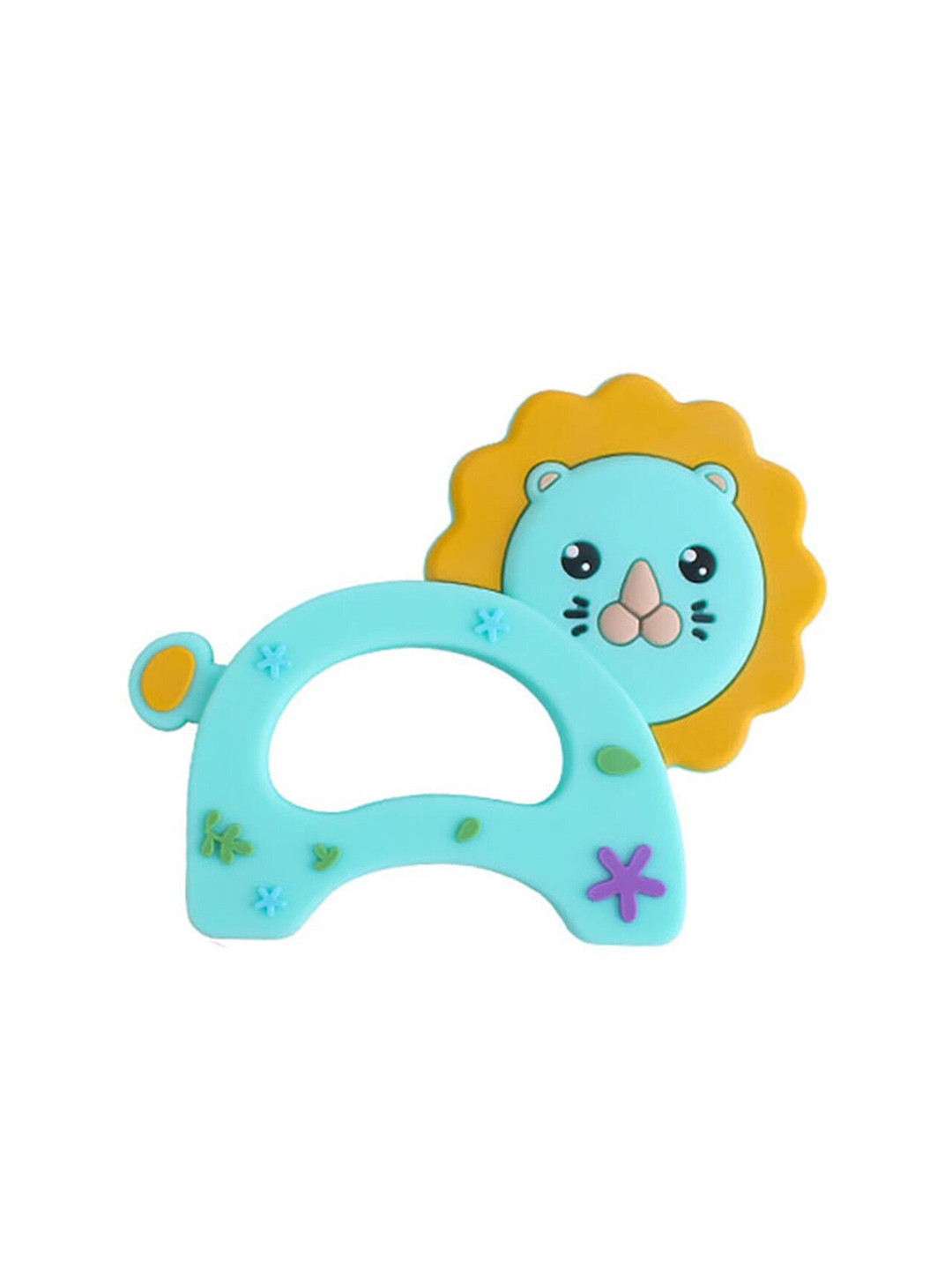 

GUCHIGU Blue & White BPA Free Silicone Teethers Soft Teething Toys