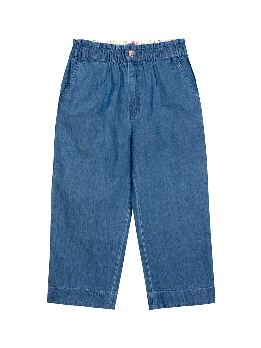 

Budding Bees Girls Blue Trousers