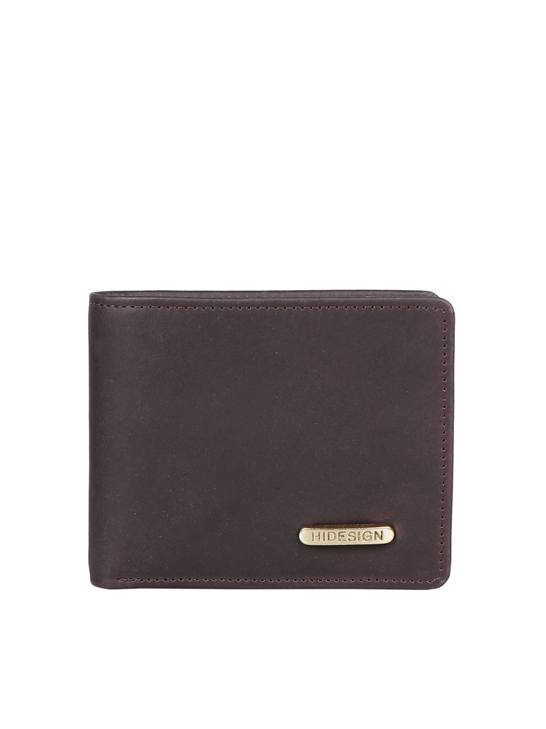 

Hidesign Men Brown Solid Two Fold Wallet