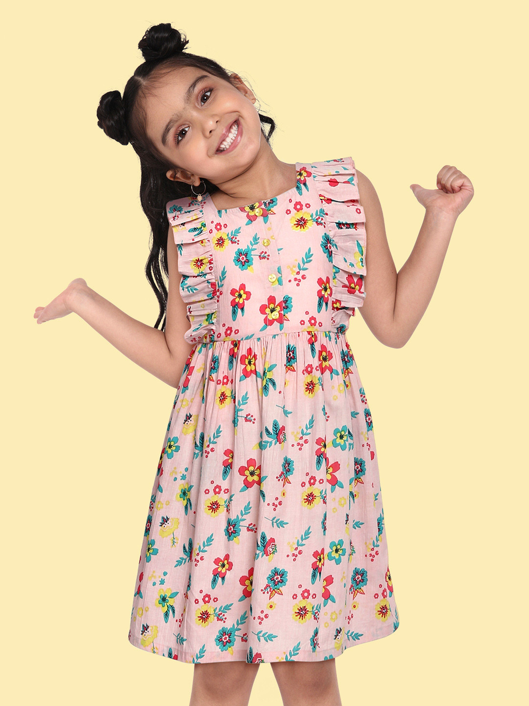 

HERE&NOW Pink Floral Dress