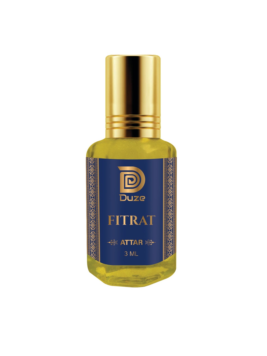 

Duze Unisex Natural Sandal Base Fitrat Perfume Attar, Yellow