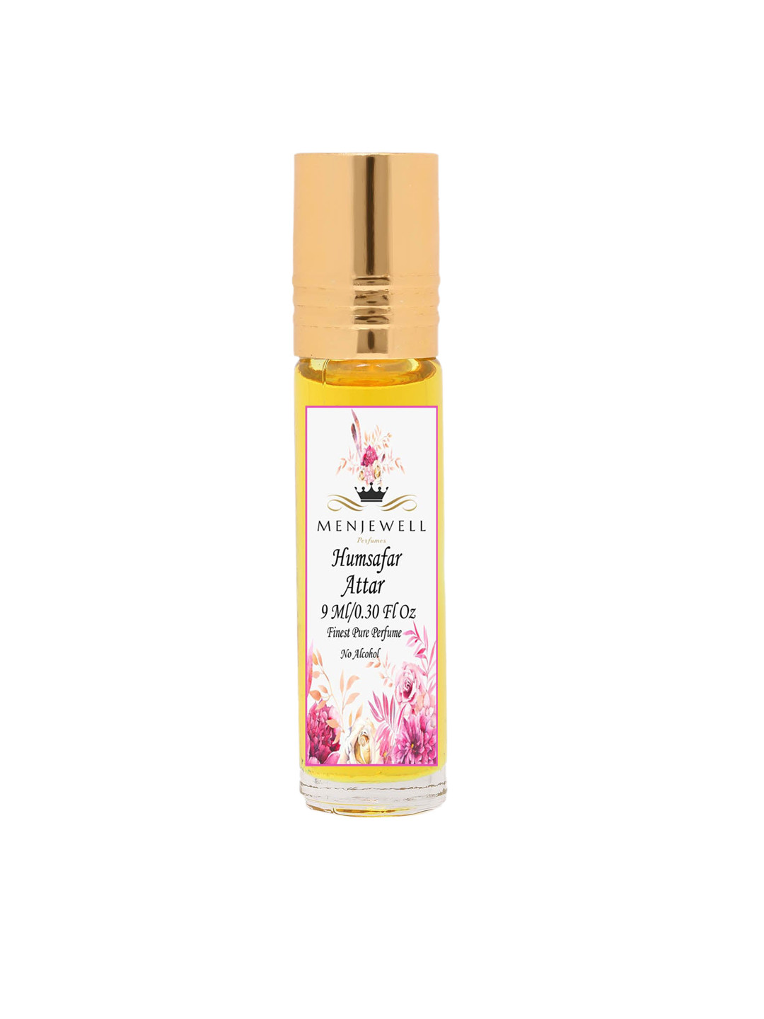 

Menjwell Humsafar Long Lasting Attar/Perfume 9ml, Transparent