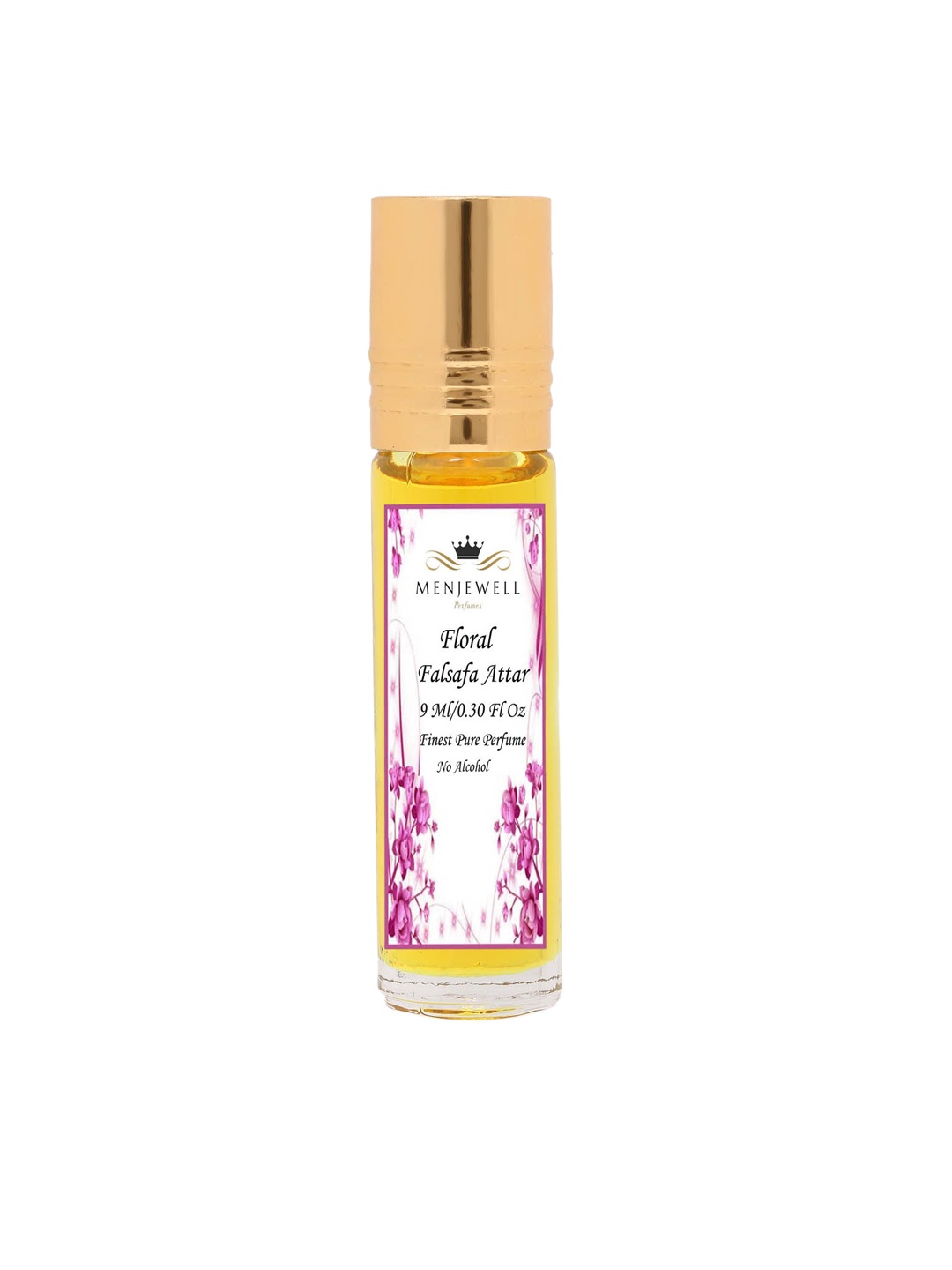 

Menjwell Floral Falsafa Long Lasting Attar/Perfume 9ml, Transparent