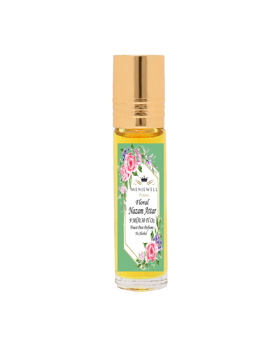 

Menjwell Unisex Fragrance Floral Nazam Long Lasting Perfume 9ML, Transparent
