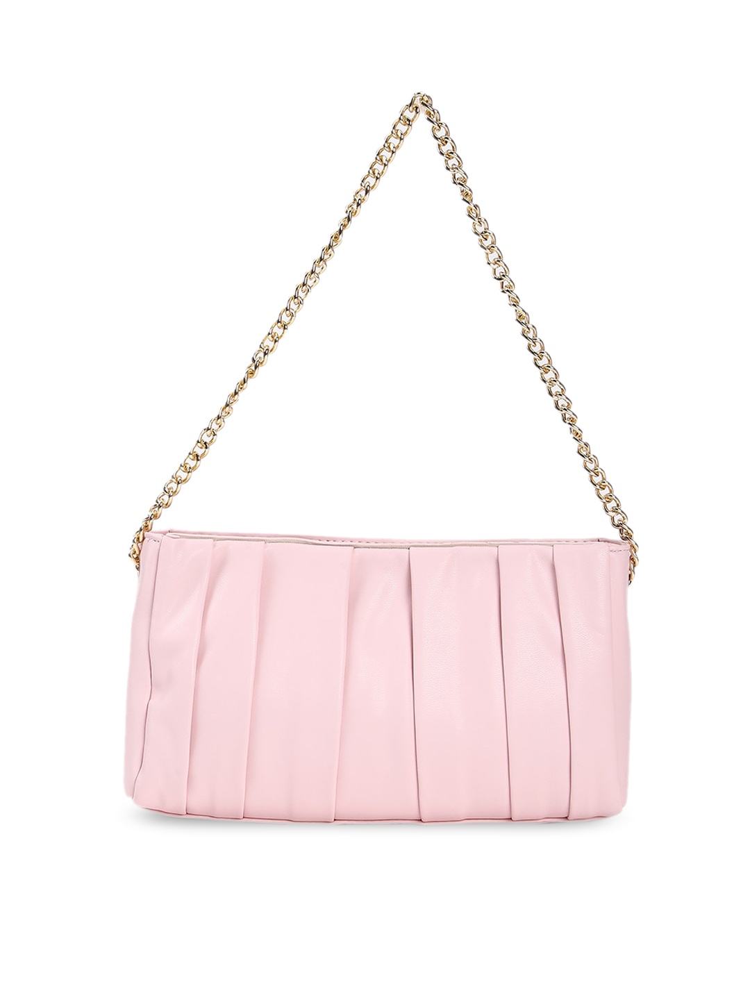 

FOREVER 21 Pink PU Structured Shoulder Bag with Quilted