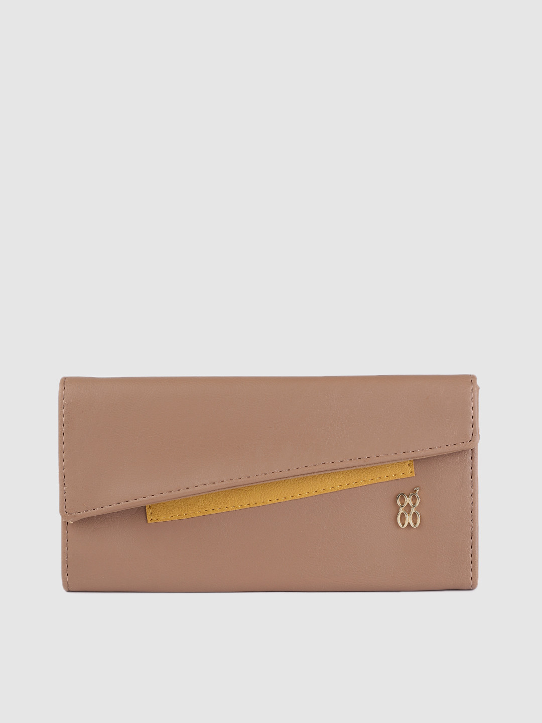 

Baggit Women Beige Three Fold Wallet