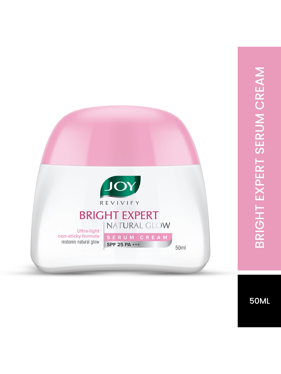 

JOY Revivify White Expert Brightening Serum Cream SPF 25 A+++ 50 gm, Pink