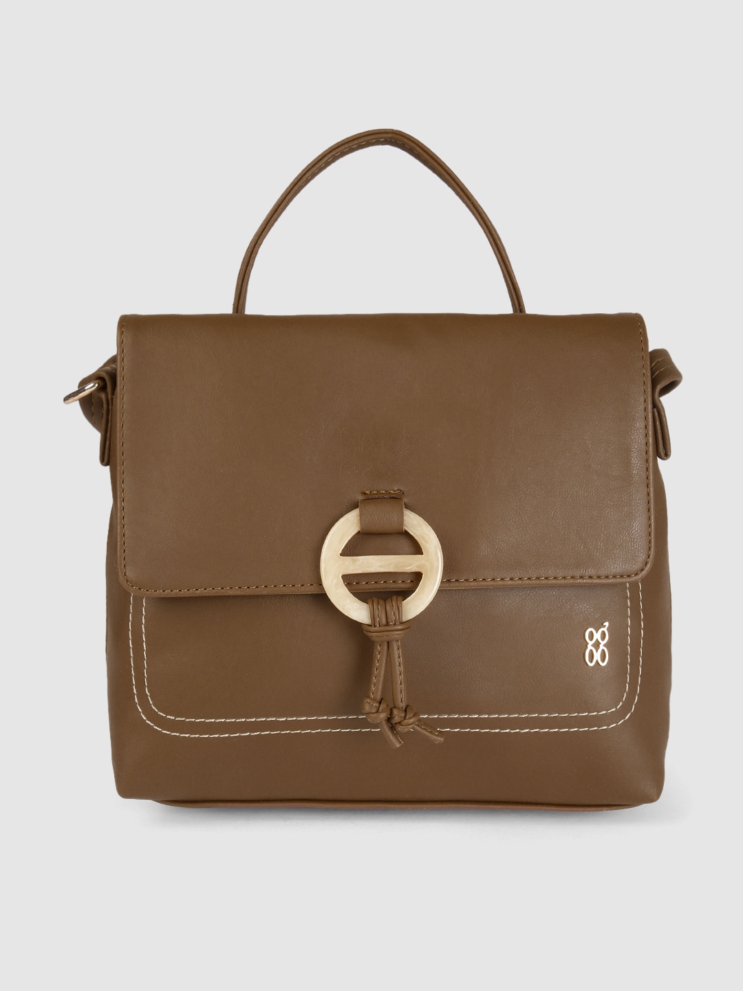 

Baggit Women Brown Solid Satchel