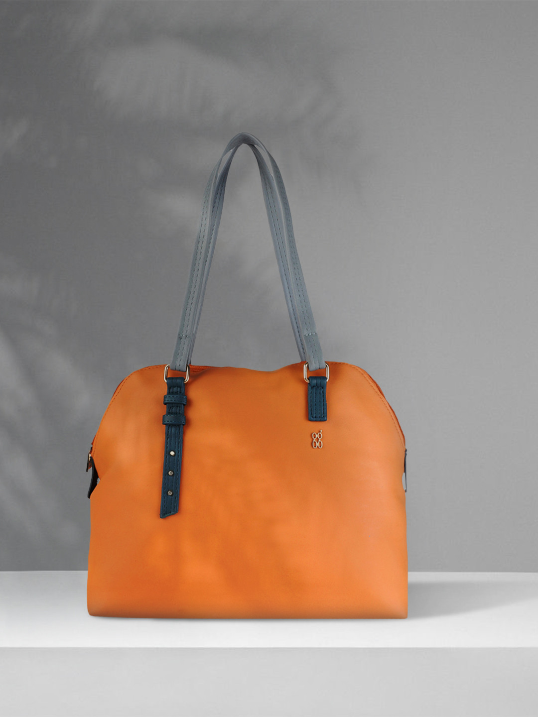 

Baggit Mustard Yellow Oversized Structured Shoulder Bag