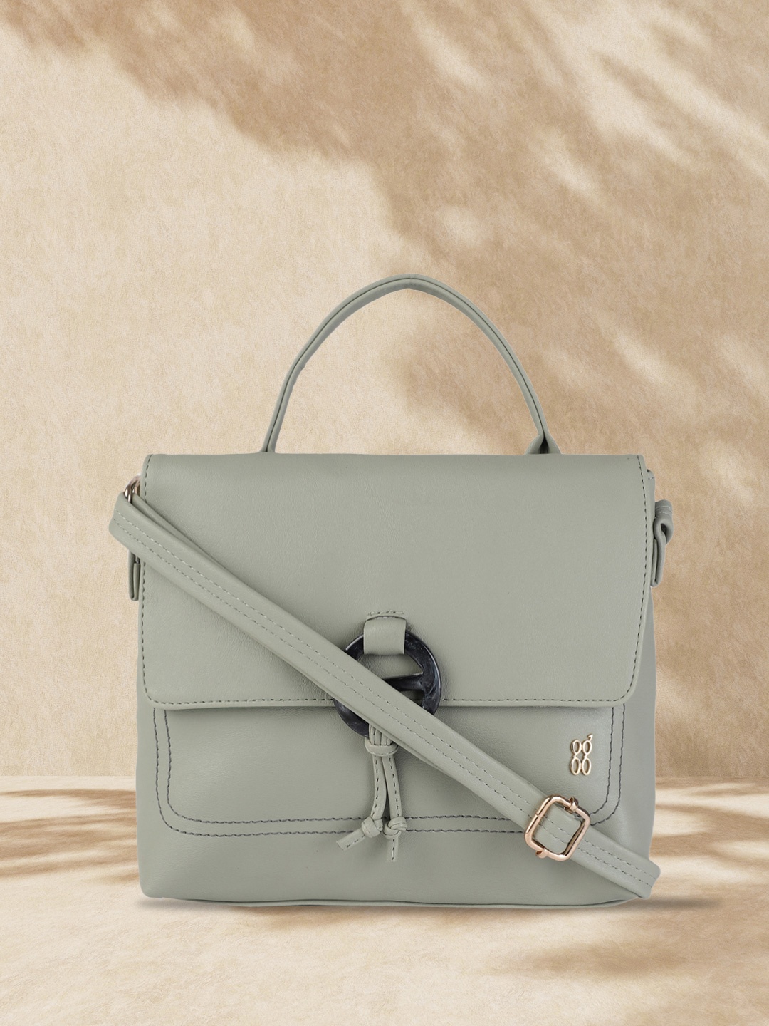

Baggit Grey Solid Satchel