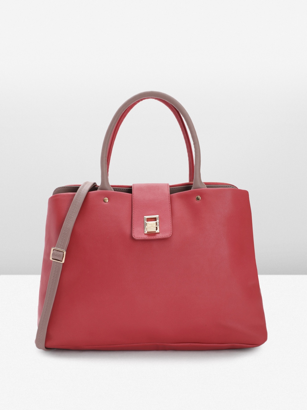 

Baggit Structured Handheld Bag, Red