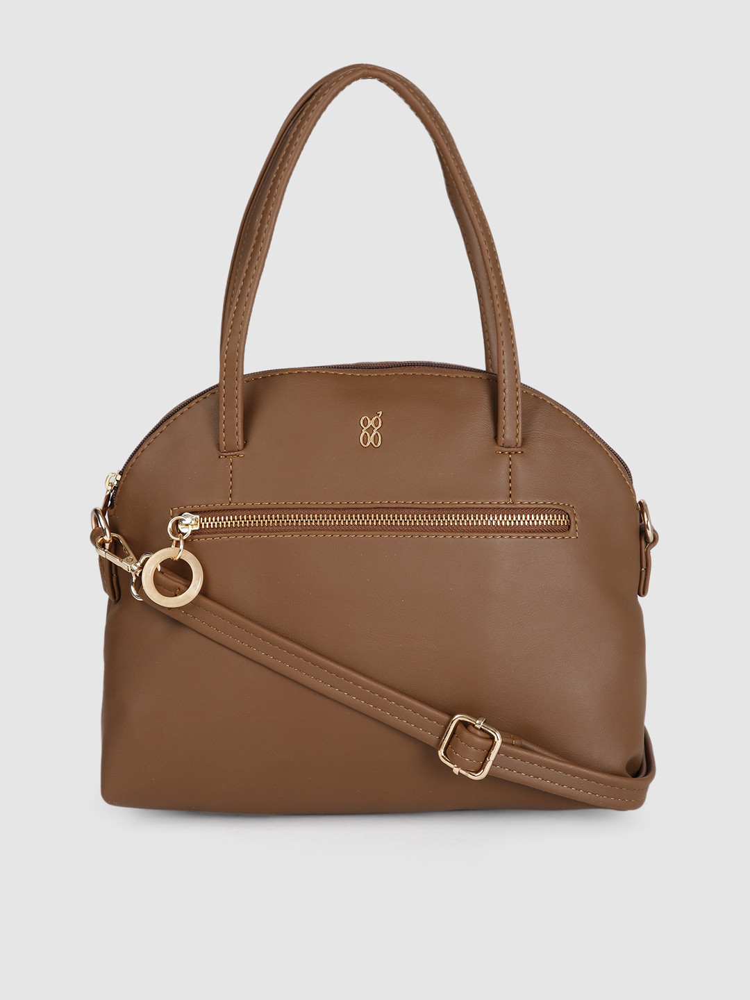 

Baggit Women Brown Solid Handheld Bag