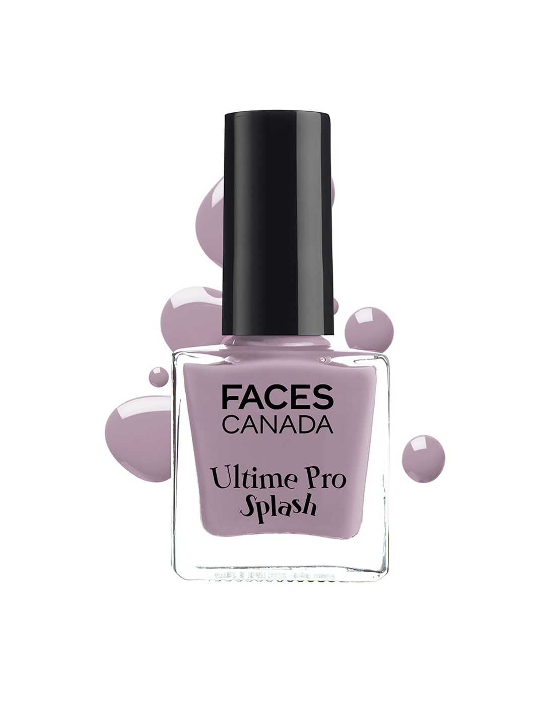 

FACES CANADA Splash Fast Dry High-Shine Long-Lasting No Chip Nail Enamel - Midnight 140, Lavender