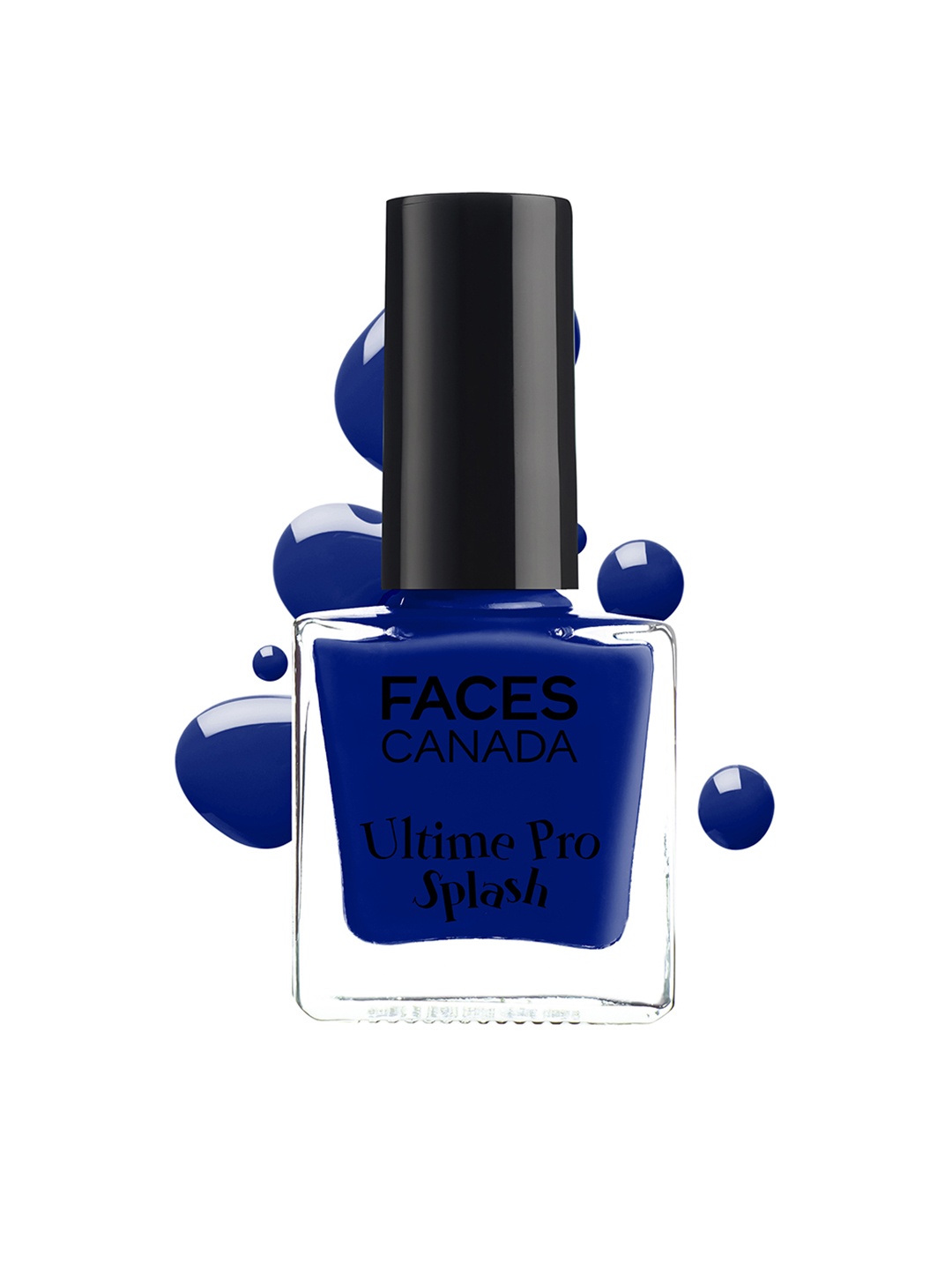 

FACES CANADA Splash Fast Dry High Shine Lasting No Chip Nail Enamel 8ml - Ocean 150, Blue