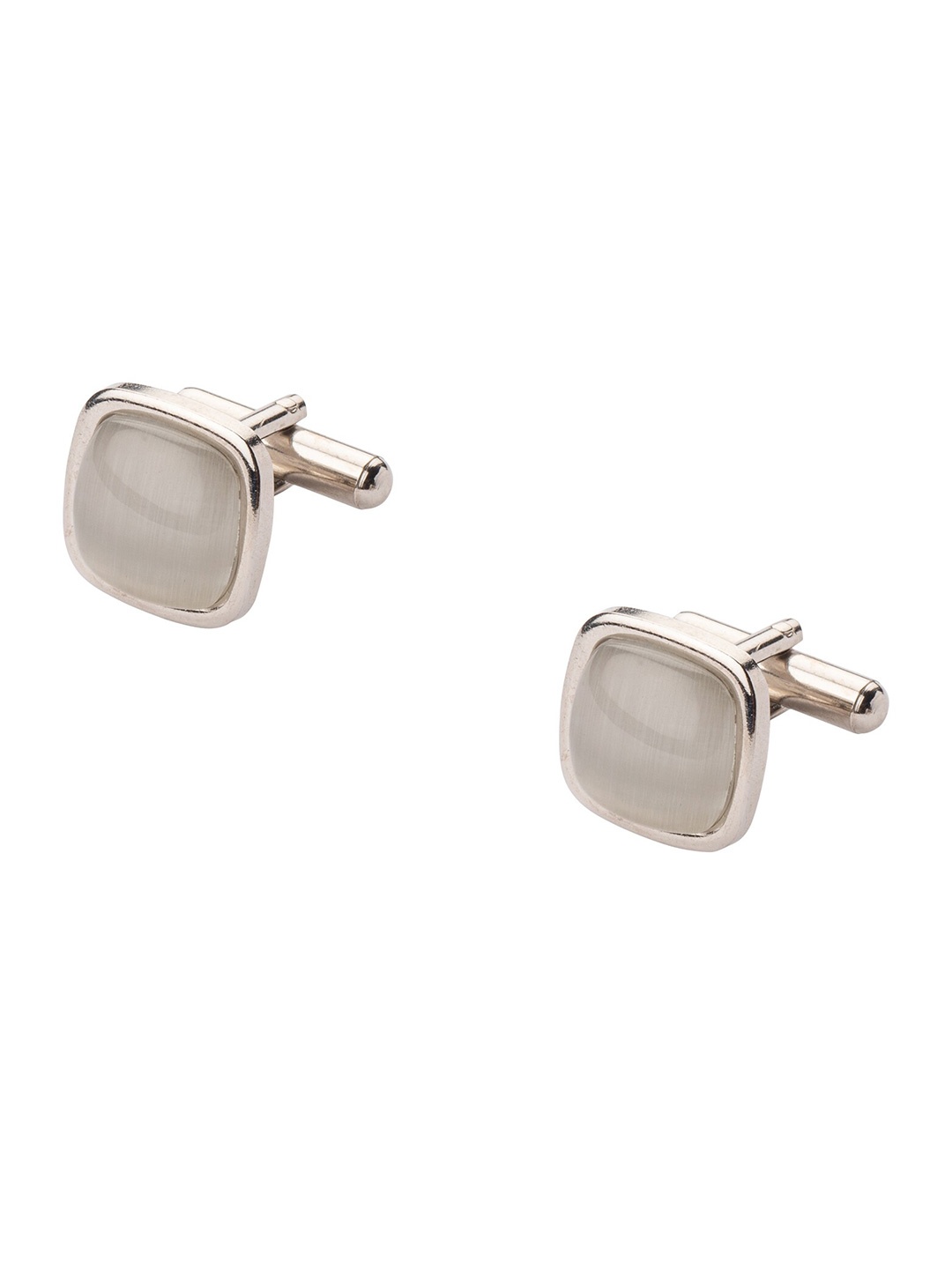 

The Tie Hub White Pearl Square Cufflink