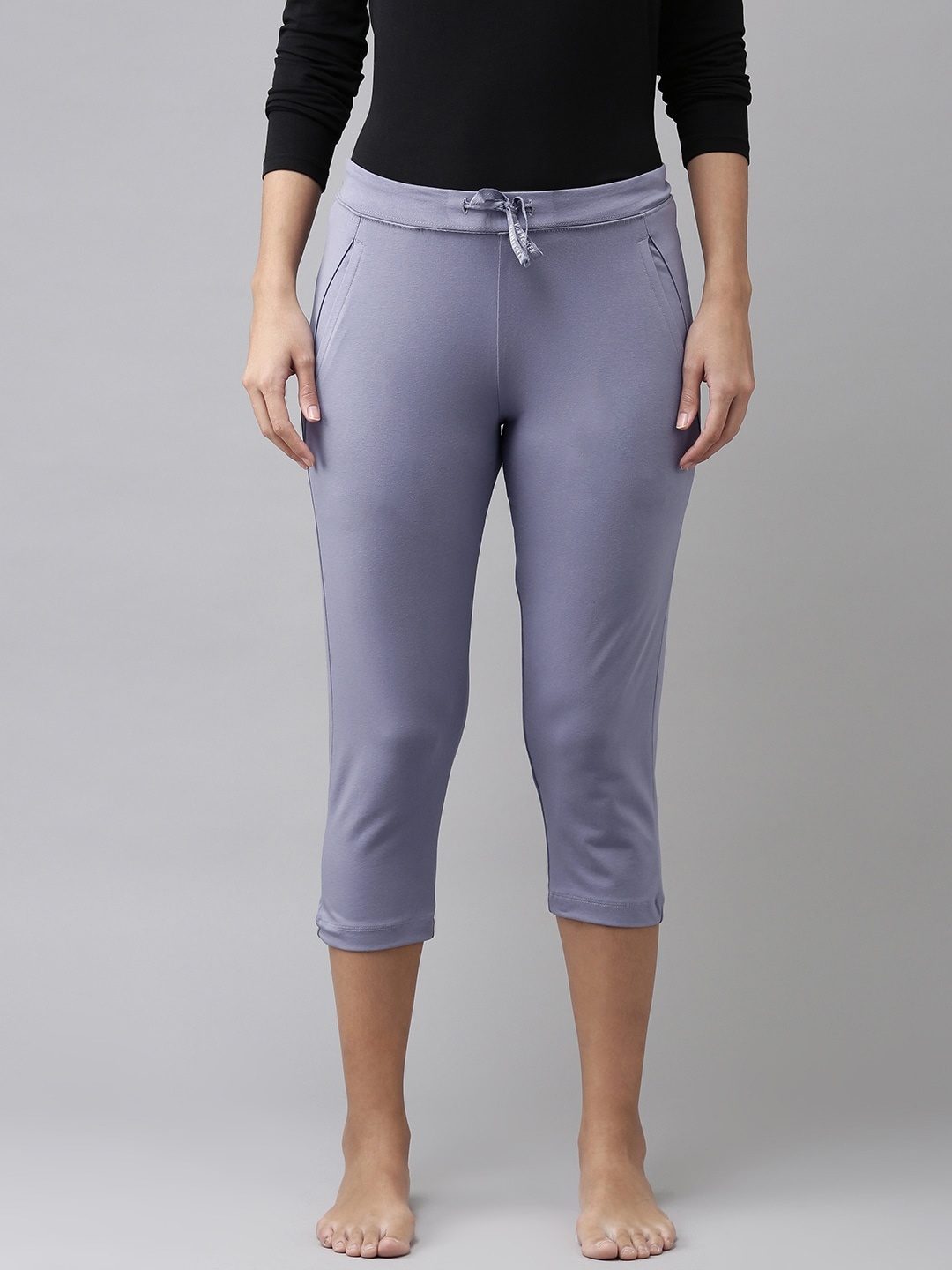 

Van Heusen Woman Women Smart Tech Easy Stain Release Lounge Capris, Grey