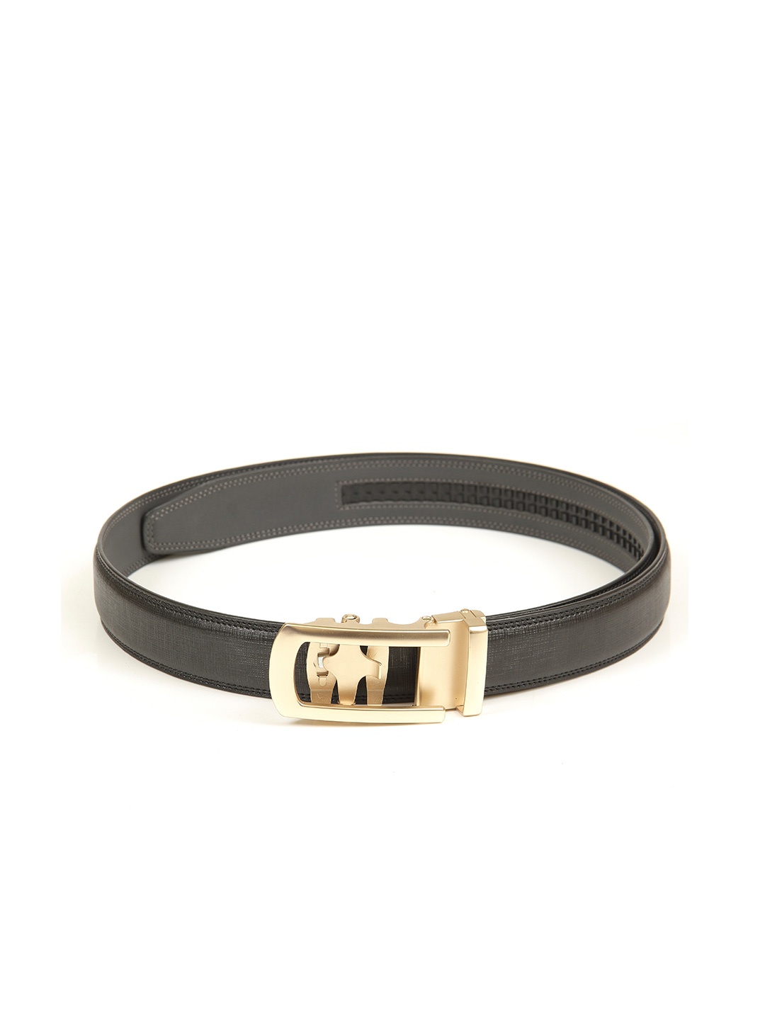 

Calvadoss Men Black PU Autoratch Magnetic Belt