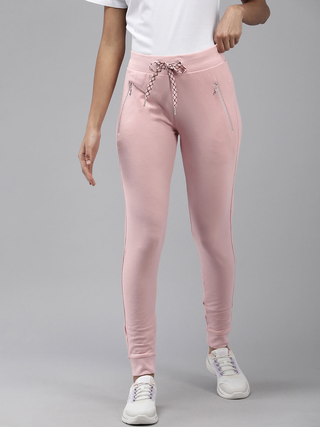 

Van Heusen Women Slim Fit Joggers, Pink