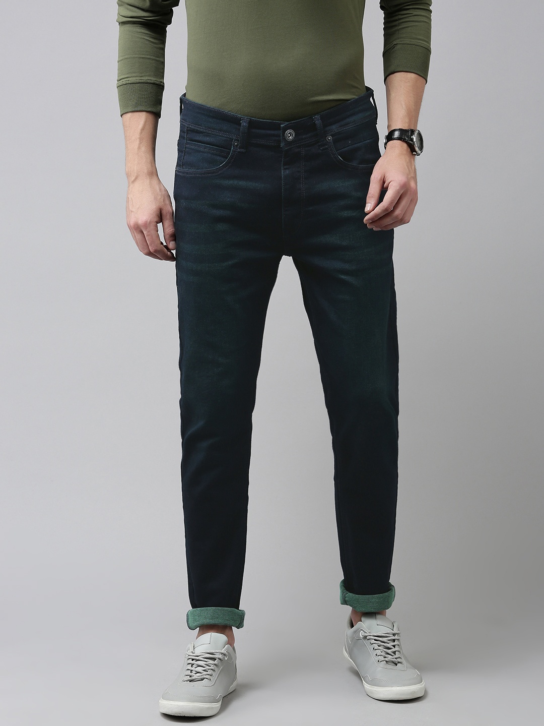 

BEAT LONDON by PEPE JEANS Men Blue Slim Fit Stretchable Jeans