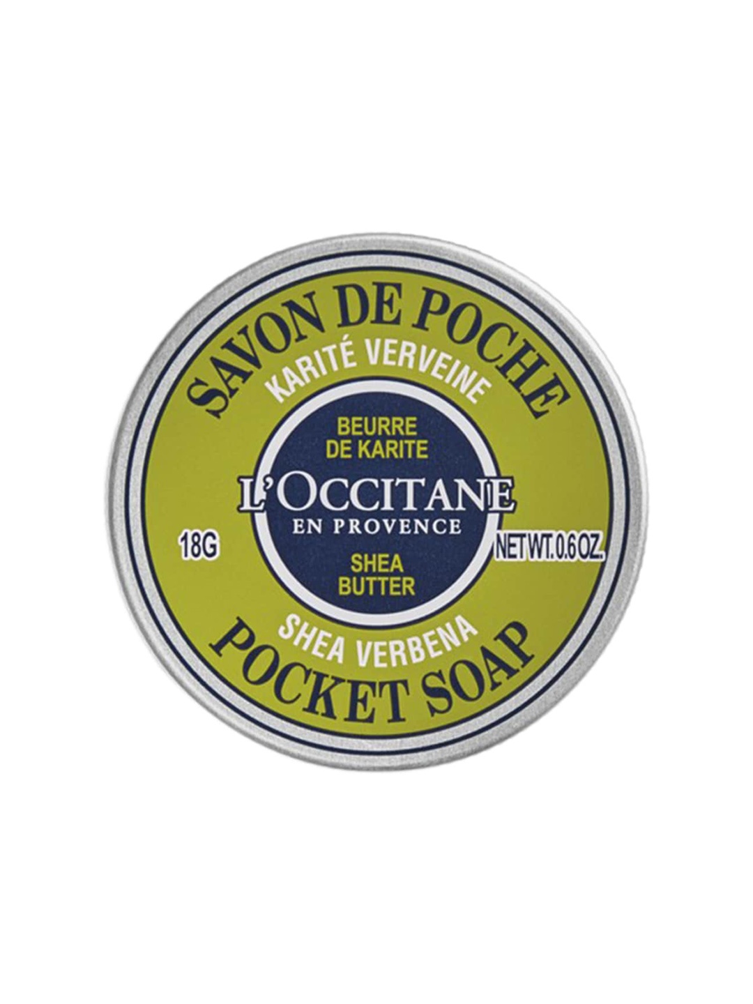 

LOccitane en Provence Shea Verbena Pocket Soap - 18 g, Green