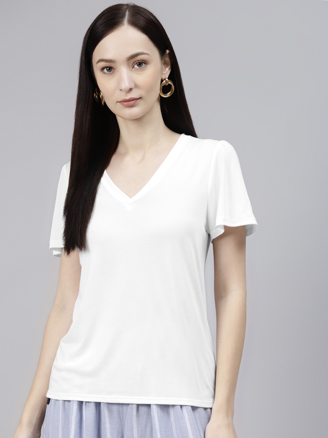 

Marks & Spencer White Regular Top